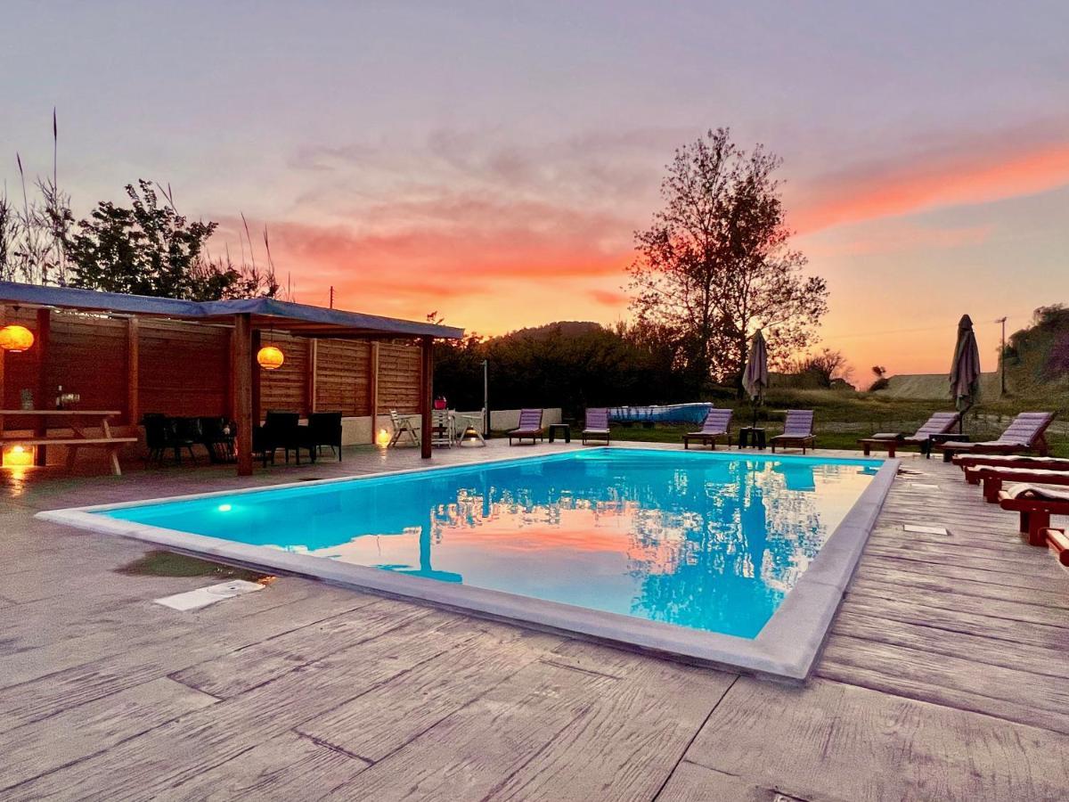 Beach Villa Verano With Private Pool By Dadovillas Szidári Kültér fotó