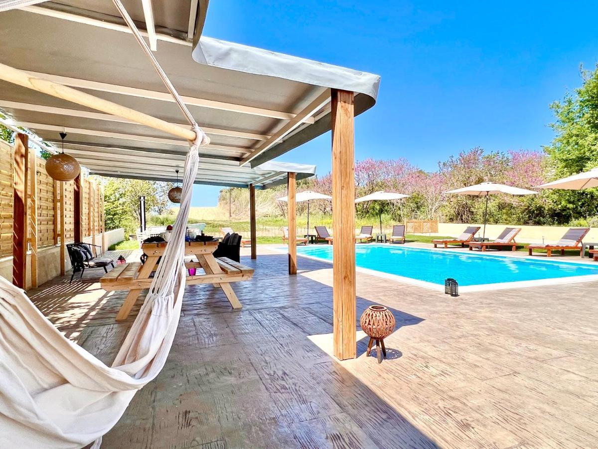 Beach Villa Verano With Private Pool By Dadovillas Szidári Kültér fotó