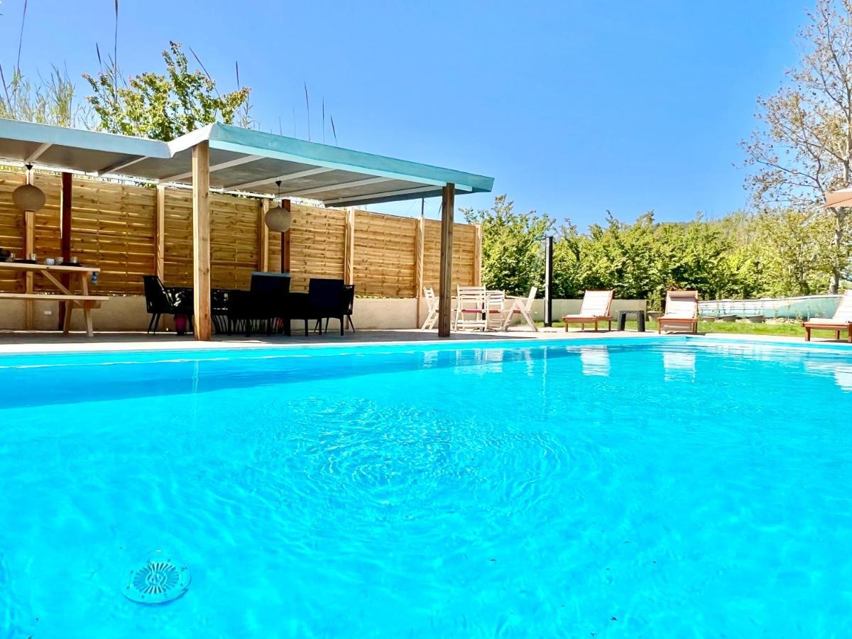 Beach Villa Verano With Private Pool By Dadovillas Szidári Kültér fotó