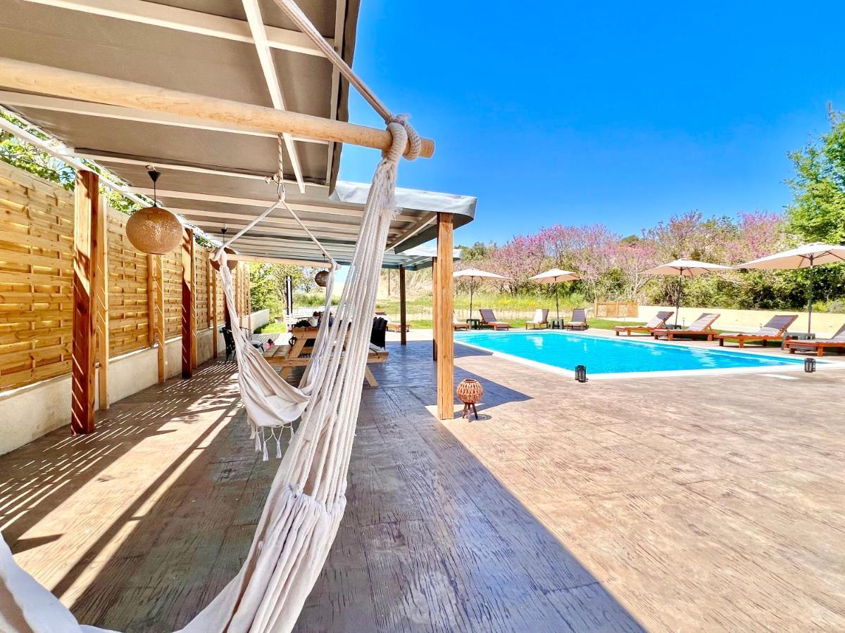 Beach Villa Verano With Private Pool By Dadovillas Szidári Kültér fotó