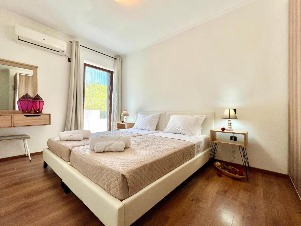 Beach Villa Verano With Private Pool By Dadovillas Szidári Kültér fotó