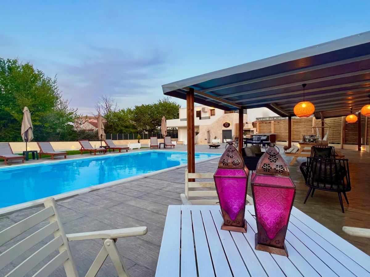Beach Villa Verano With Private Pool By Dadovillas Szidári Kültér fotó